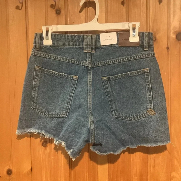 New ANINE BING Jean shorts - Picture 6 of 8